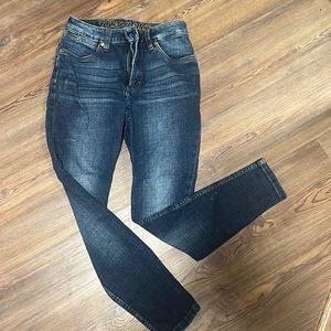 Wrangler retro high rise skinny jeans 26 x 28